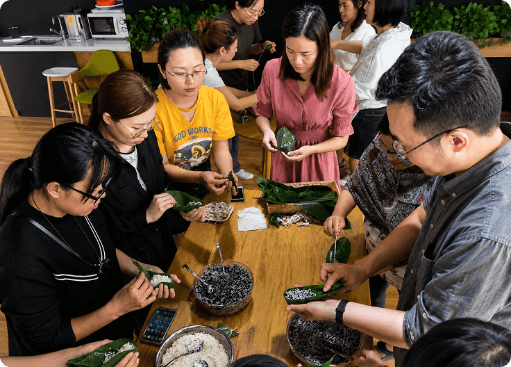 百融智能员工节日关怀